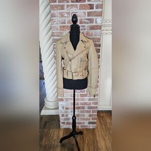 Walter Baker Moto Vegan Leather jacket. Never Worn.